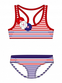 Купальник детский Sabina,  GB021401 AF Sabina синий