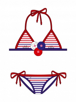 Купальник детский Simona,  GB021405 AF Simona синий