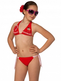 Детский купальник,  GB031205 Sevilyanas красный