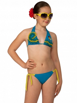 Детский купальник,  GB031205 Sevilyanas голубой