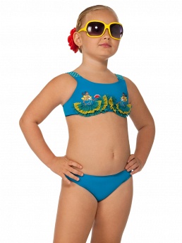 Детский купальник,  GB031206 Paso Doble голубой