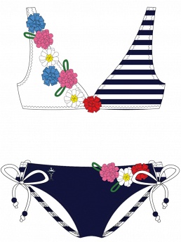 Купальник детский Cameron,  GB031304 AF Cameron синий