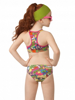 Детский купальник,  GB041304 Orange 