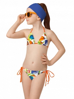 Детский купальник,  GB051301 Zuzu белый