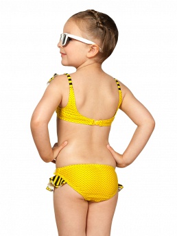 Купальник для девочек,  GB051407 Lea жёлтый