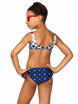 Купальник для девочек,  GB061403 Agilita синий