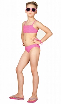 Купальник для девочек,  GB101403 Hollywood розовый