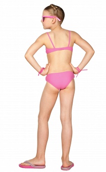 Купальник для девочек,  GB101403 Hollywood розовый