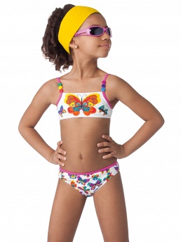 Детский купальник,  GB111302 Lyssa белый