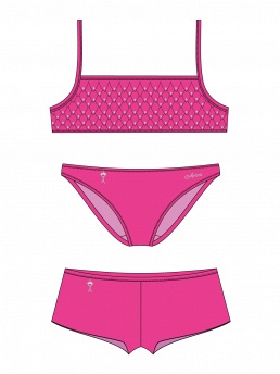 Купальник с шортами Natalie,  GBX011403B AF Natalie розовый