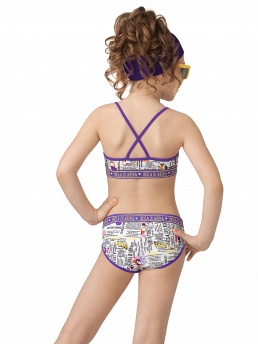 Детский купальник,  GBX081304 Montebello белый