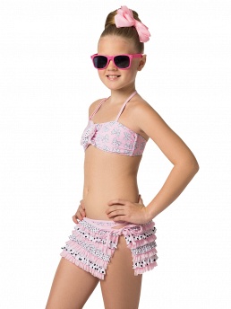 Купальник детский Vanilla (топ, плавки, юбка),  GBZ051507 Vanilla 