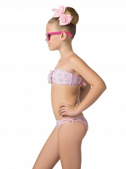 Купальник детский Vanilla (топ, плавки, юбка),  GBZ051507 Vanilla 