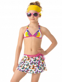 Детский купальник,  GBZ111301 Galathea белый