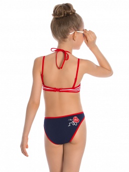 Купальник детский,  GI051807AN красный