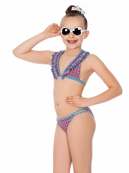 Купальник детский Scarlett,  GM031803AF голубой