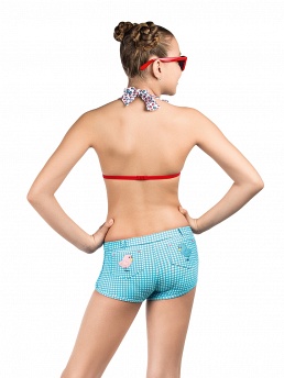 Топ с плавками и шортами Floral,  GMH031606 Floral разноцветный