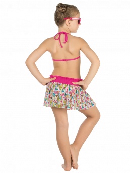 Топ с плавками и юбкой Kiwi,  GMU051603 Kiwi разноцветный