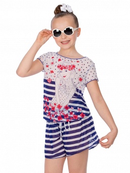 Туника,  GO031810AN синий