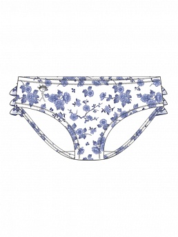 Плавки для девочек Shirley,  GP011502 AF Shirley голубой