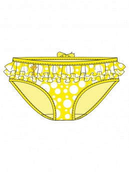 Плавки с ободком Bobby,  GP031501B AF Bobby жёлтый