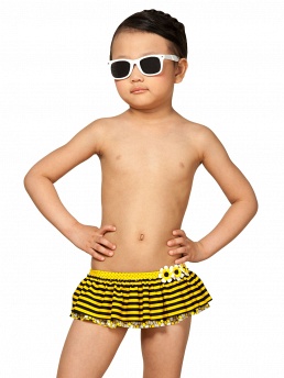 Плавки для девочек Daisy,  GP051403 Daisy жёлтый