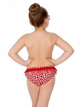 Плавки для девочки,  GP051801AN красный