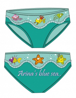 Плавки для девочки Starfish,  GP090902 Starfish голубой