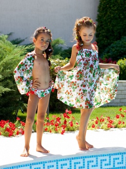 Детский купальник Foresta,  GPH011303 Foresta белый