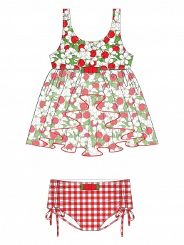 Туника с плавками Celina,  GPQ021501 AF Celina красный