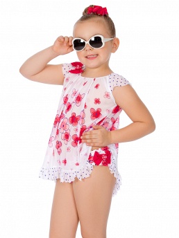 Туника с плавками,  GPQ031804AN красный