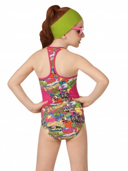 Детский купальник,  GPT041301 Fuchsia 