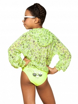 Комплект для девочек (туника, плавки),  GPT041405 Sunnyday жёлтый