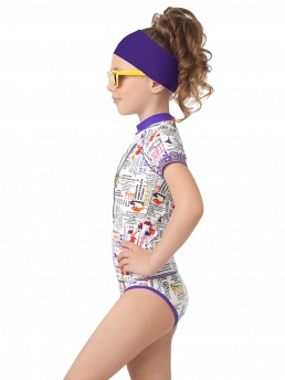 Купальник детский,  GPT081305 Melville белый