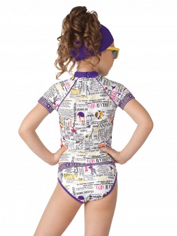 Купальник детский,  GPT081305 Melville белый