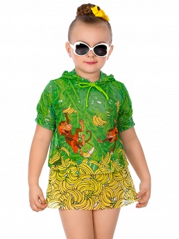 Туника,  GQ011806AN зелёный