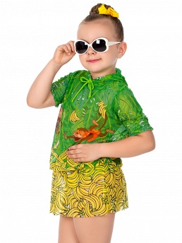 Туника,  GQ011806AN зелёный