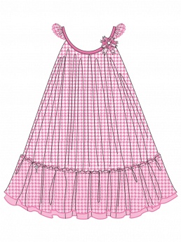 Платье с сумочкой Beverly,  GQ031506C AF Beverly розовый