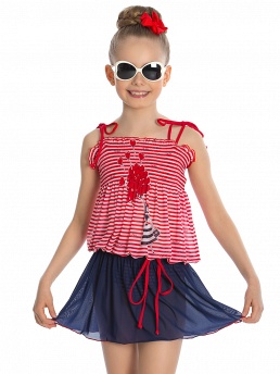 Сарафан,  GQ051809AN красный