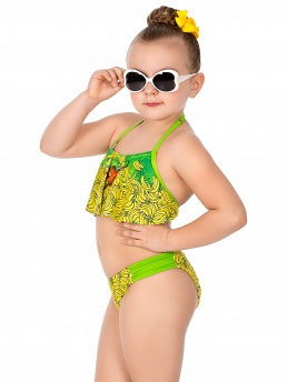 Купальник детский,  GR011802AN зелёный