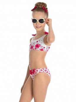 Купальник детский,  GR031803AN красный