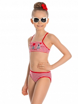 Купальник детский,  GR051805AN красный