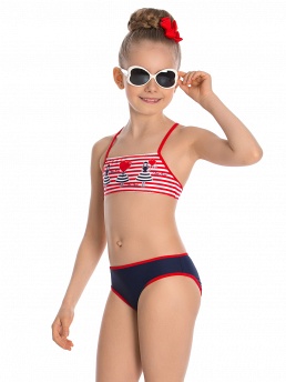 Купальник детский,  GR051805AN красный