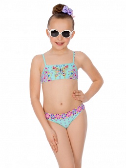 Купальник детский,  GR061801AN голубой