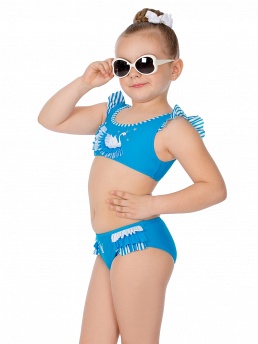 Купальник детский,  GR071803AN голубой