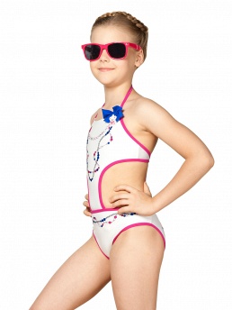 Купальник детский Letizia,  GS011403 Letizia белый