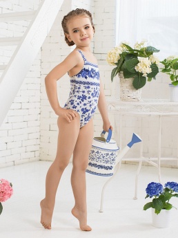 Купальник детский Sandra,  GS011501 AF Sandra голубой