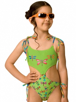 Купальник детский Martina,  GS021005 Martina зелёный