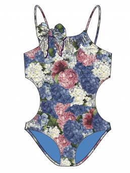 Купальник детский Orietta,  GS021204 AF Orietta голубой