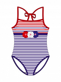 Купальник детский Solina,  GS021407 AF Solina синий